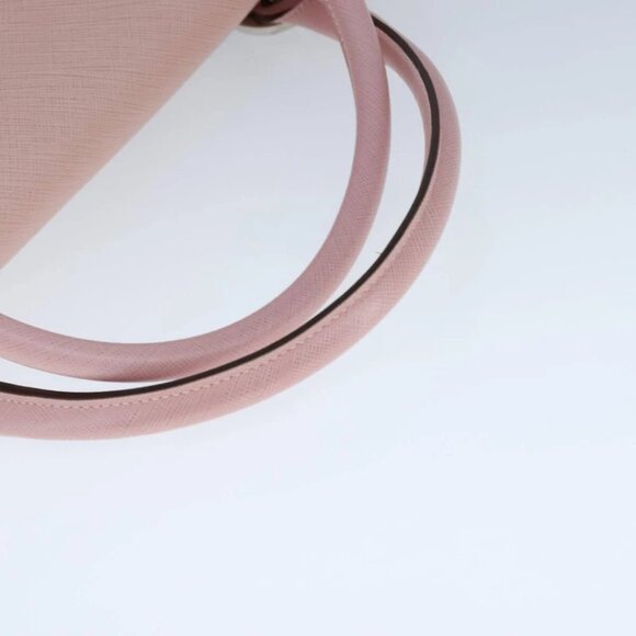 Salvatore Ferragamo Gancini Hand Bag Leather Pink Auth 108902V - Picture 8 of 16